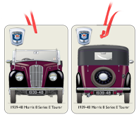 Morris 8 Series E Tourer 1939-48 Air Freshener